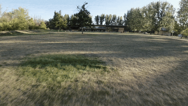 Fast Paced Chase and landscaping videography